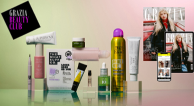 Grazia Beauty Club Homepage Banner