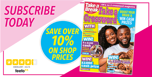 Mega Monthly Wordsearch magazine cover