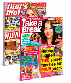 That's Life and Take a Break Weekly Bundle Subscription cover